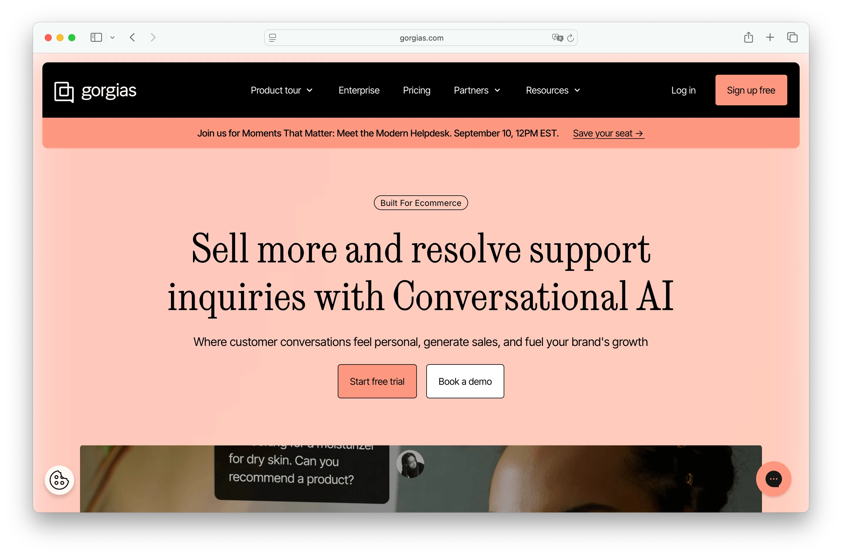 Gorgias AI automation for Shopify support