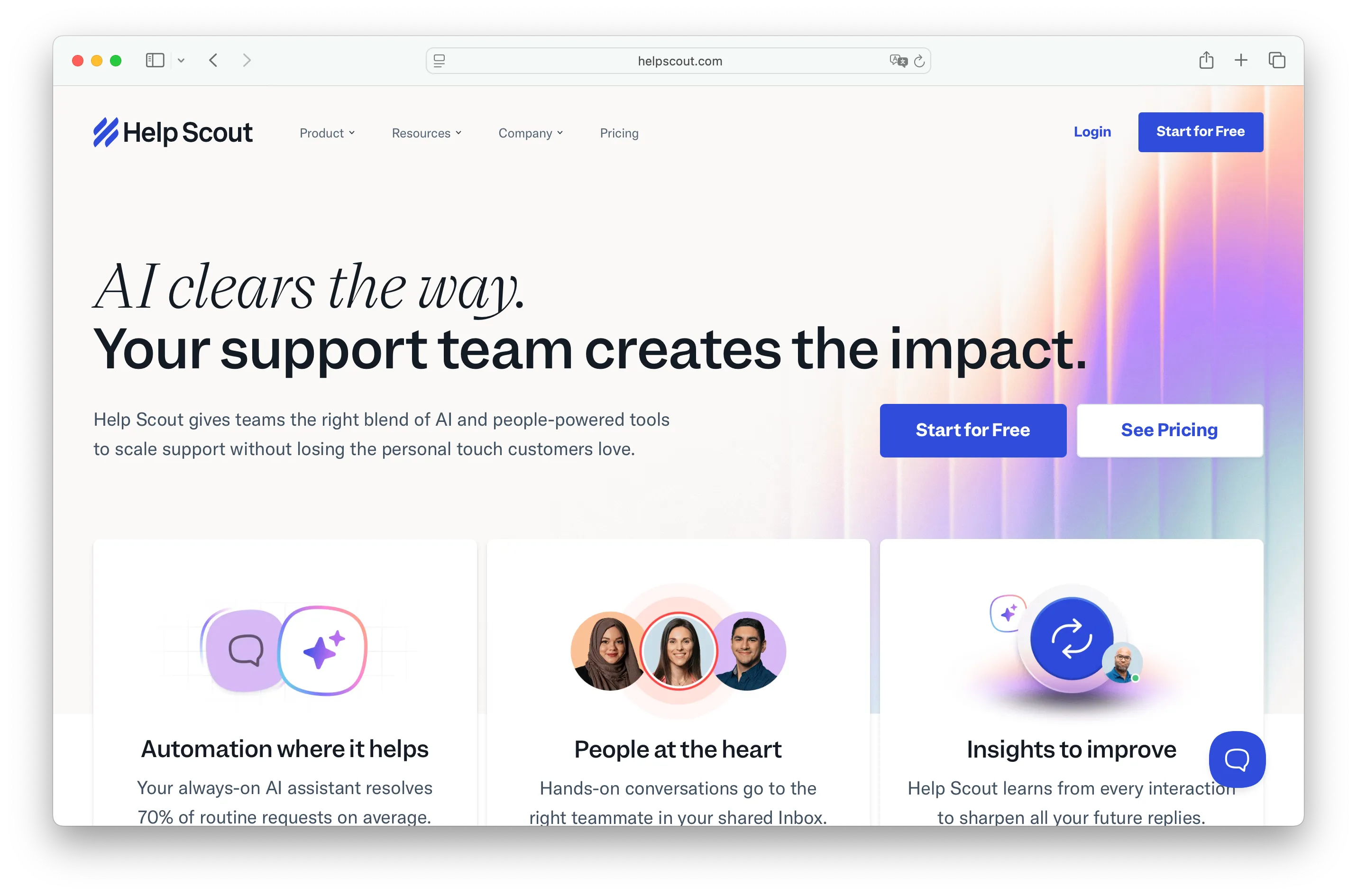 Help Scout human-first customer support tool