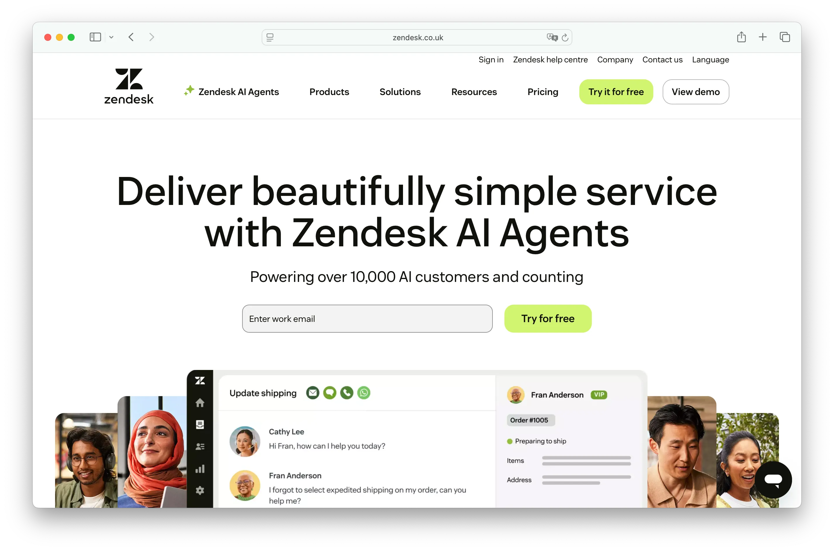 Zendesk AI reply suggestions and ticket triage